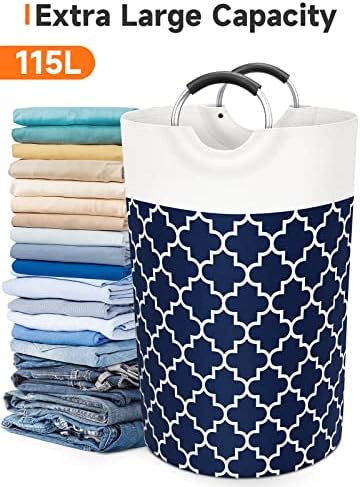 Fabspace Large Capacity Laundry Basket with Handles and Waterproof Lining