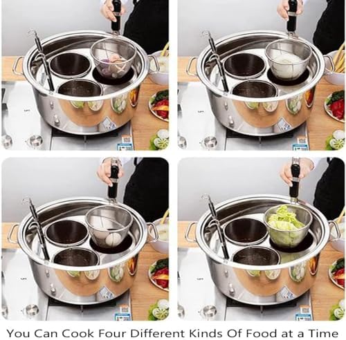 ZIXIAOS 345 Holes Pasta Cooker Set