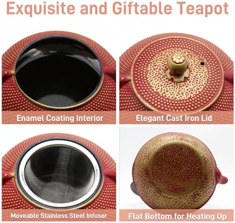 Cast Iron Tea Kettle