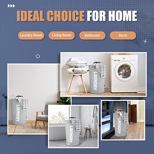 Caroeas XX-Large 115L Laundry Basket - 7 Colors