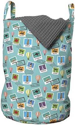Adventure Cartoon Laundry Bag for Gamers