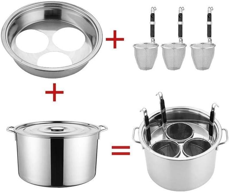 Stainless Steel Pasta Pot Set Induction Compatible - Home Investment