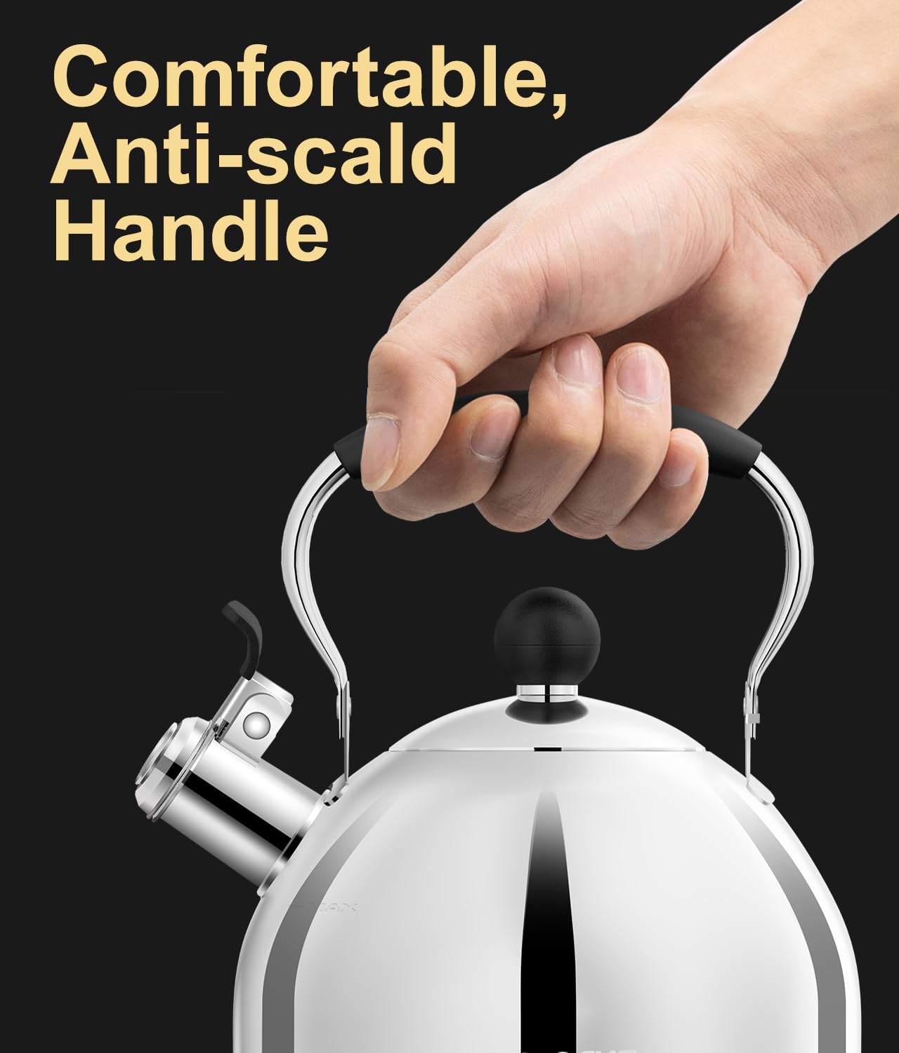 Whistling 2-Quart Tea Kettle