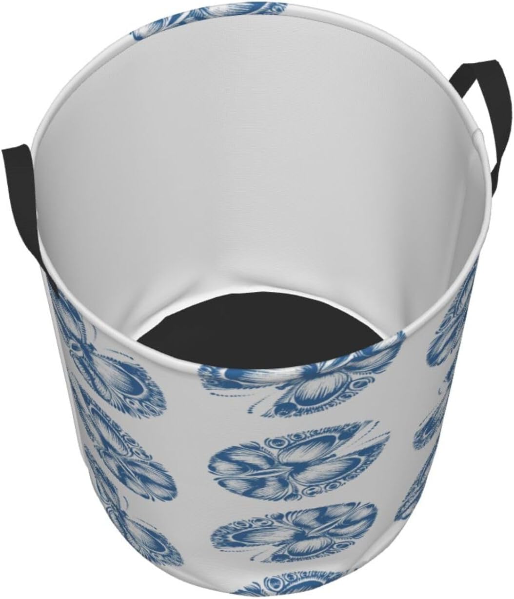 Stylish Butterfly Laundry Hamper for Collaborative Cleaning