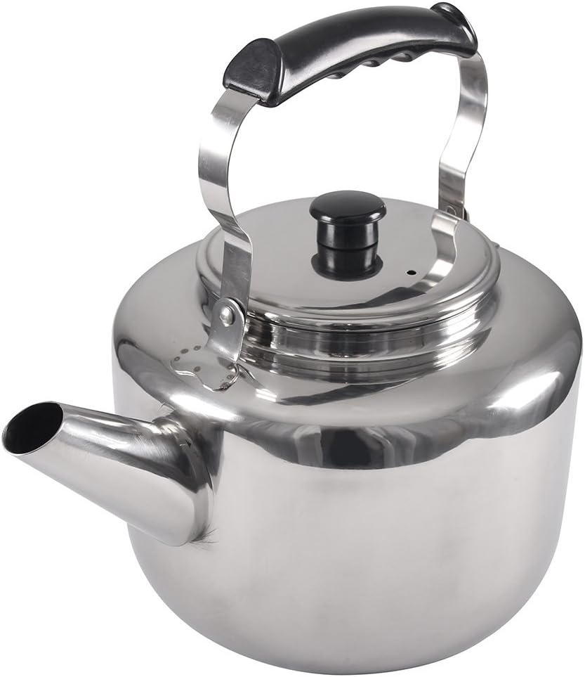 Lindys 7 Quart Stainless Steel Kettle Ergonomic Design