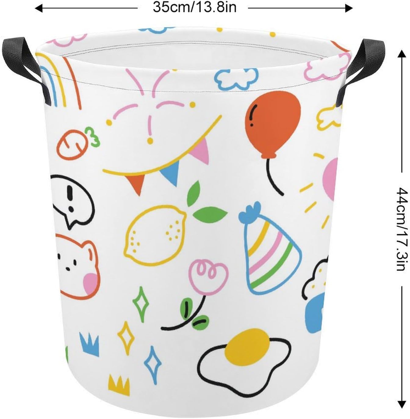 Cute Durable Animal Print Laundry Hamper