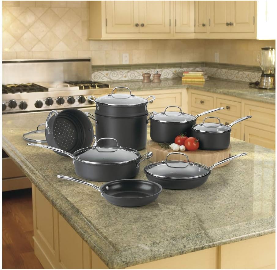 Cuisinart Premium Chefs Classic Set - 14-Piece Cookware