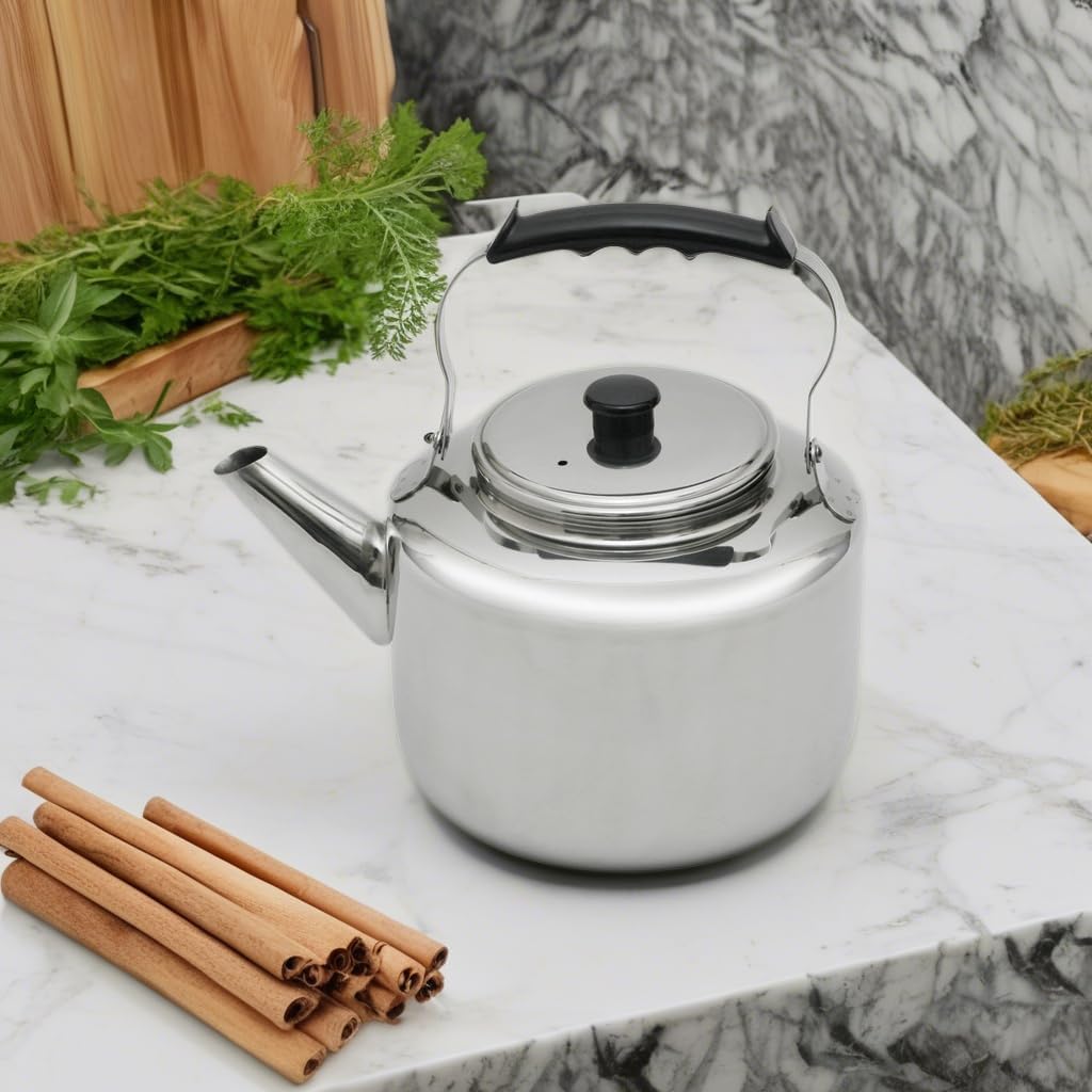 Lindys 7 Quart Stainless Steel Kettle Ergonomic Design