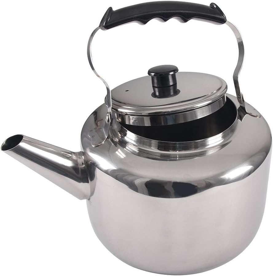 Lindys 7 Quart Stainless Steel Kettle Ergonomic Design