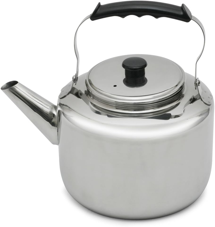 Lindys 7 Quart Stainless Steel Kettle Ergonomic Design