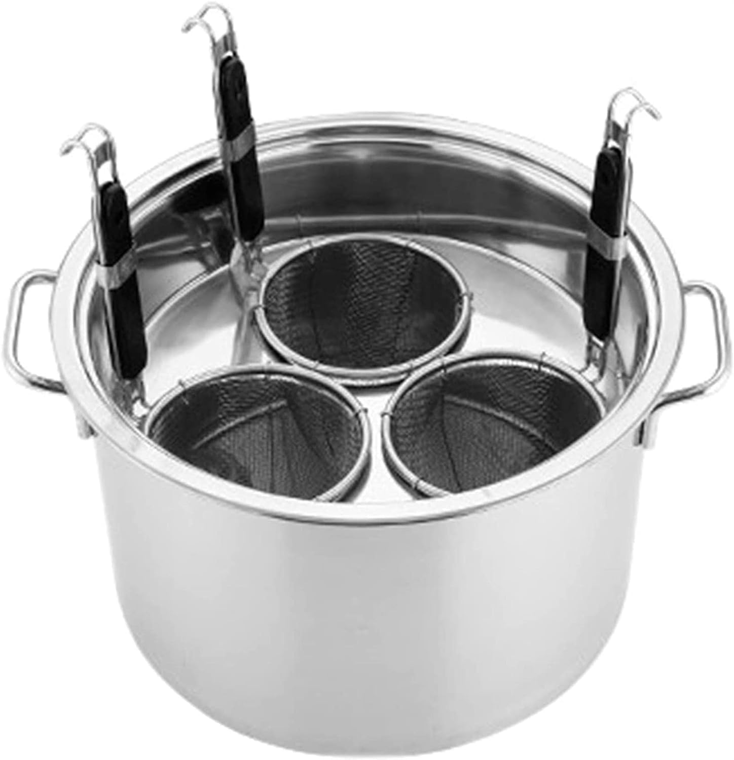 DAOUXIAOSP Pasta Pots 3 Hole Strainer Set