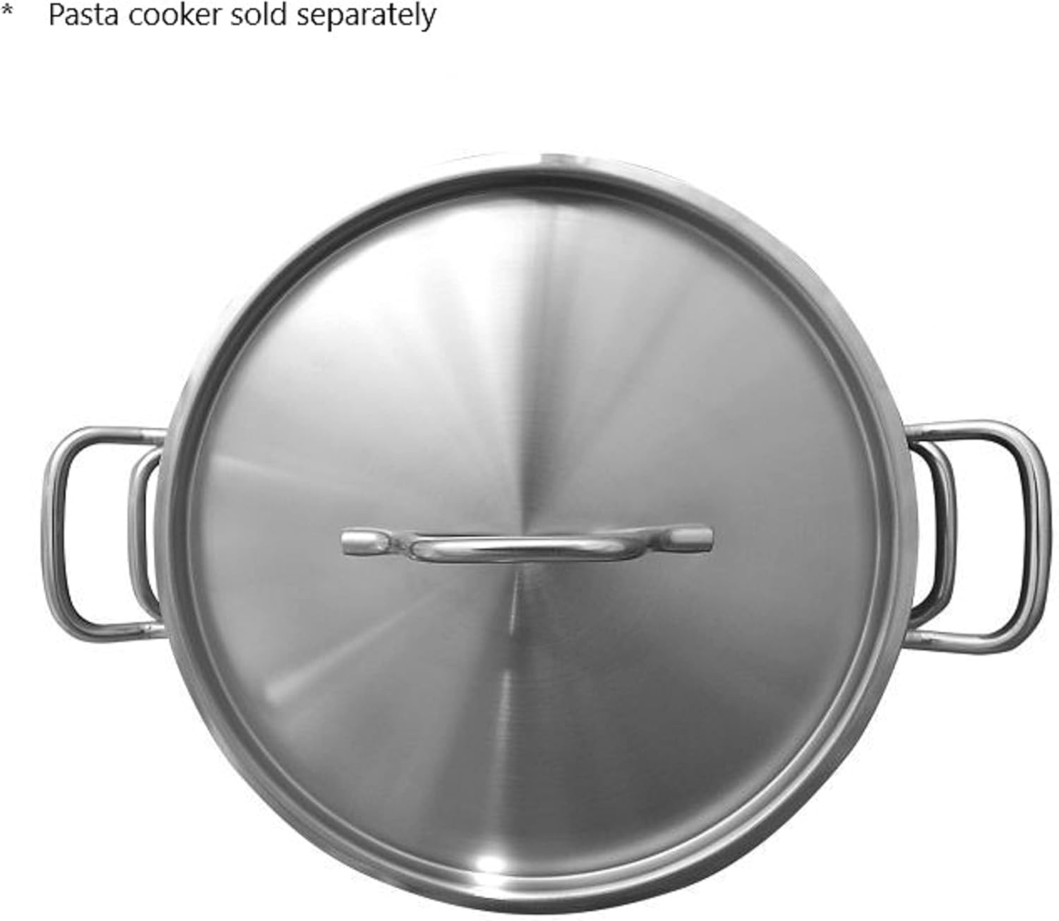 TrueCrawarfth 12 qt Stainless Steel Pasta Cooker Lid Multipurpose Durable