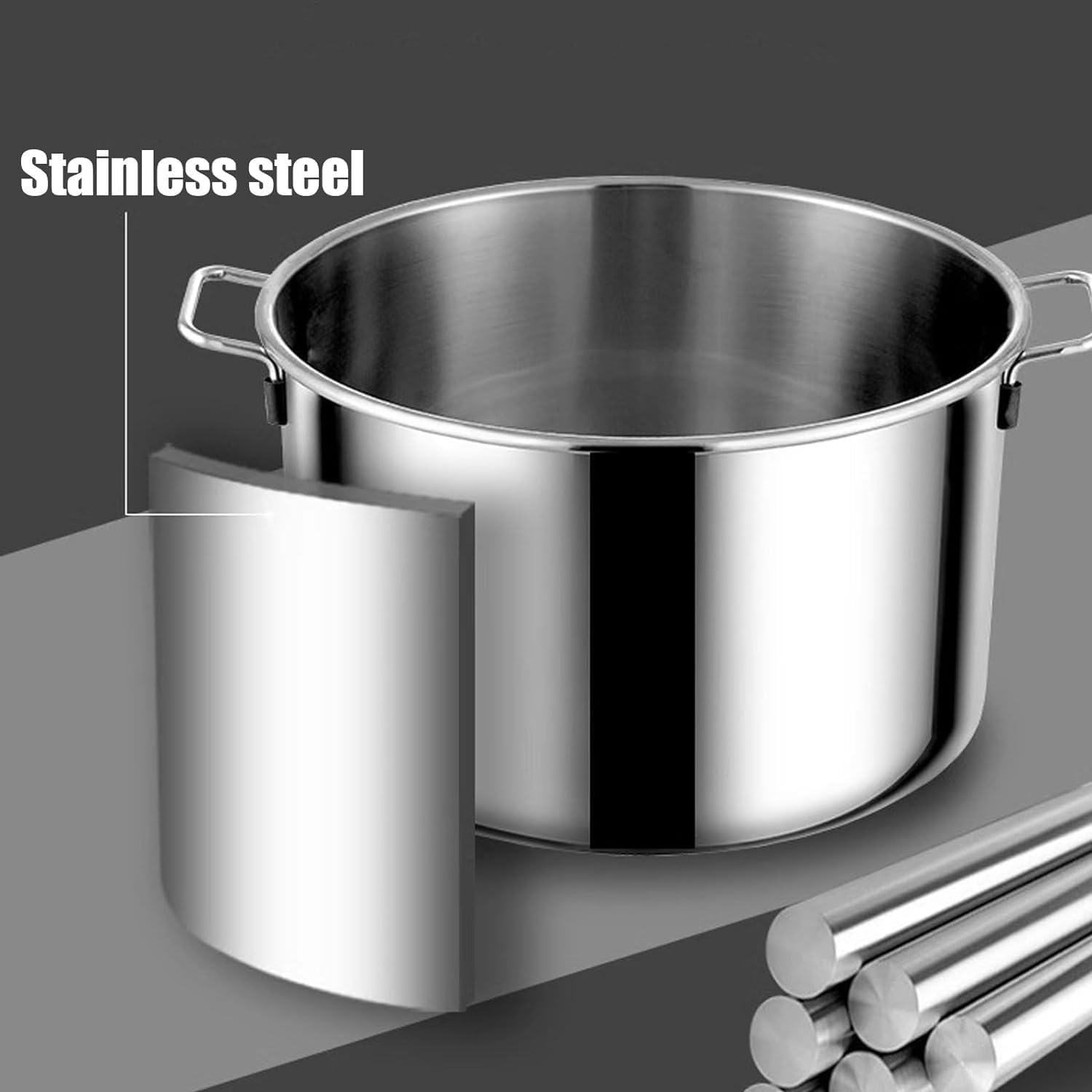 DAOUXIAOSP Stainless Steel Pasta Pot