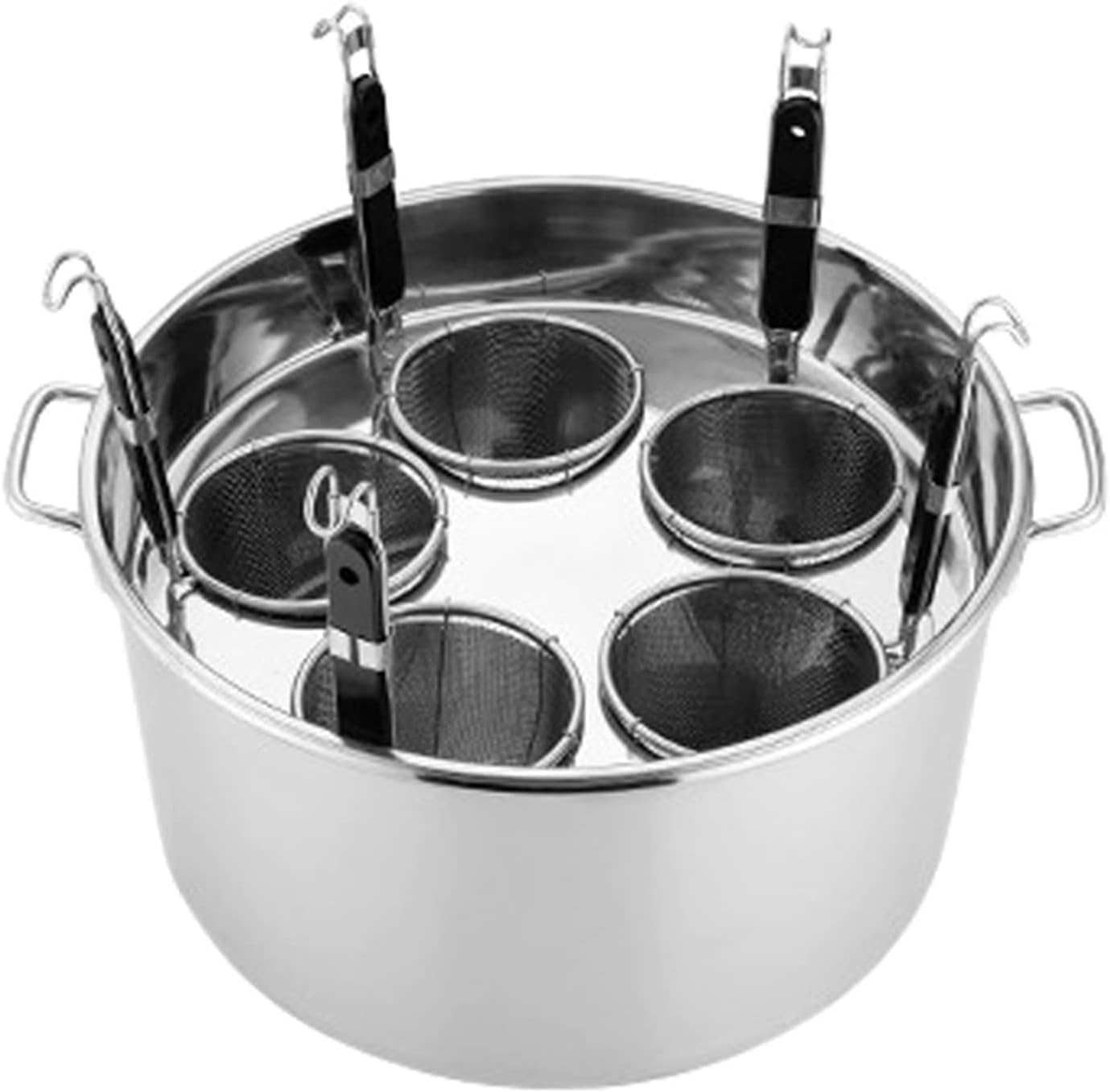 UNbit outstanding 345 Holes Stainless Steel Pasta Cooker Pot Set