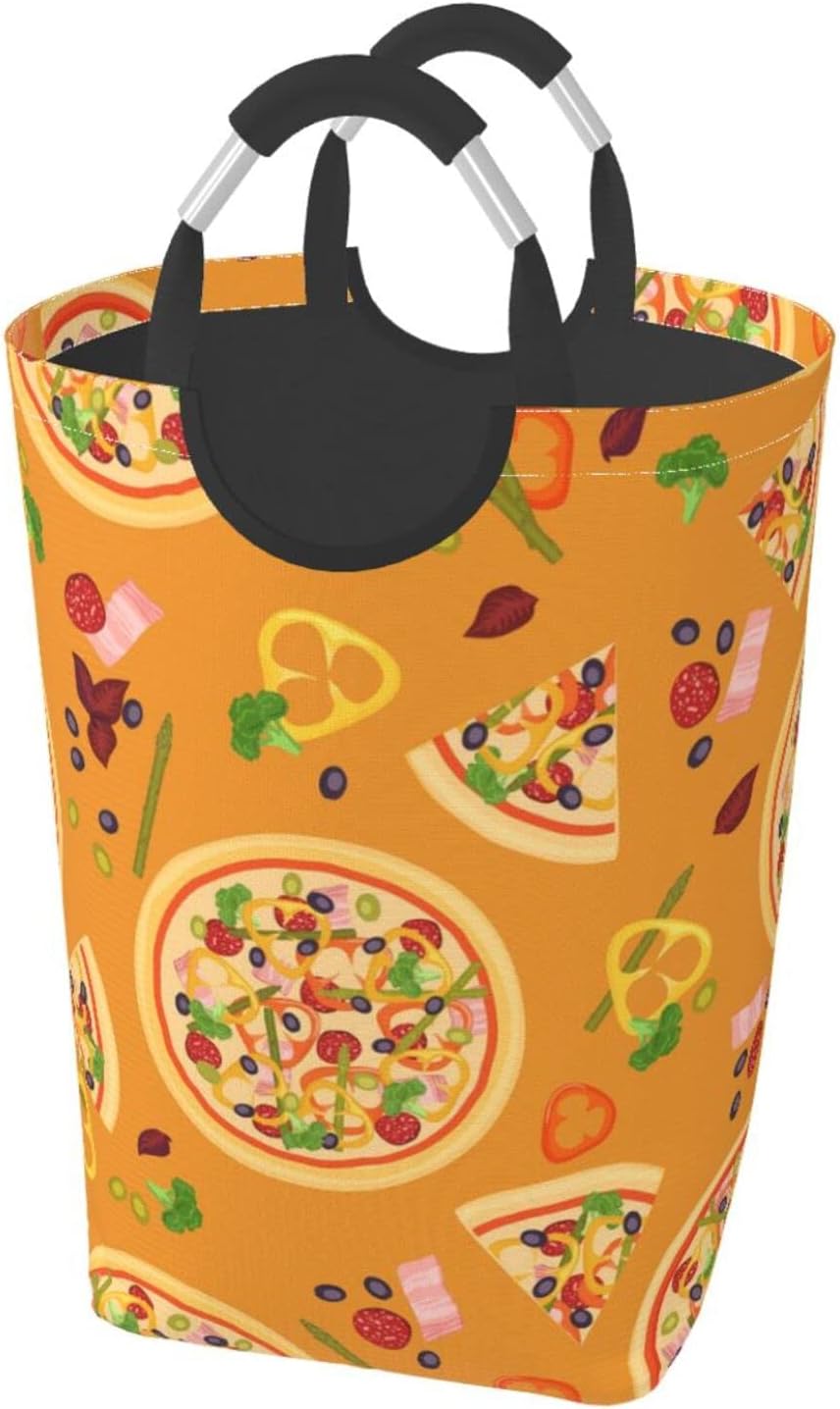 Food Foldable Laundry Hamper - Durable Stylish Capacity for 50 Liters