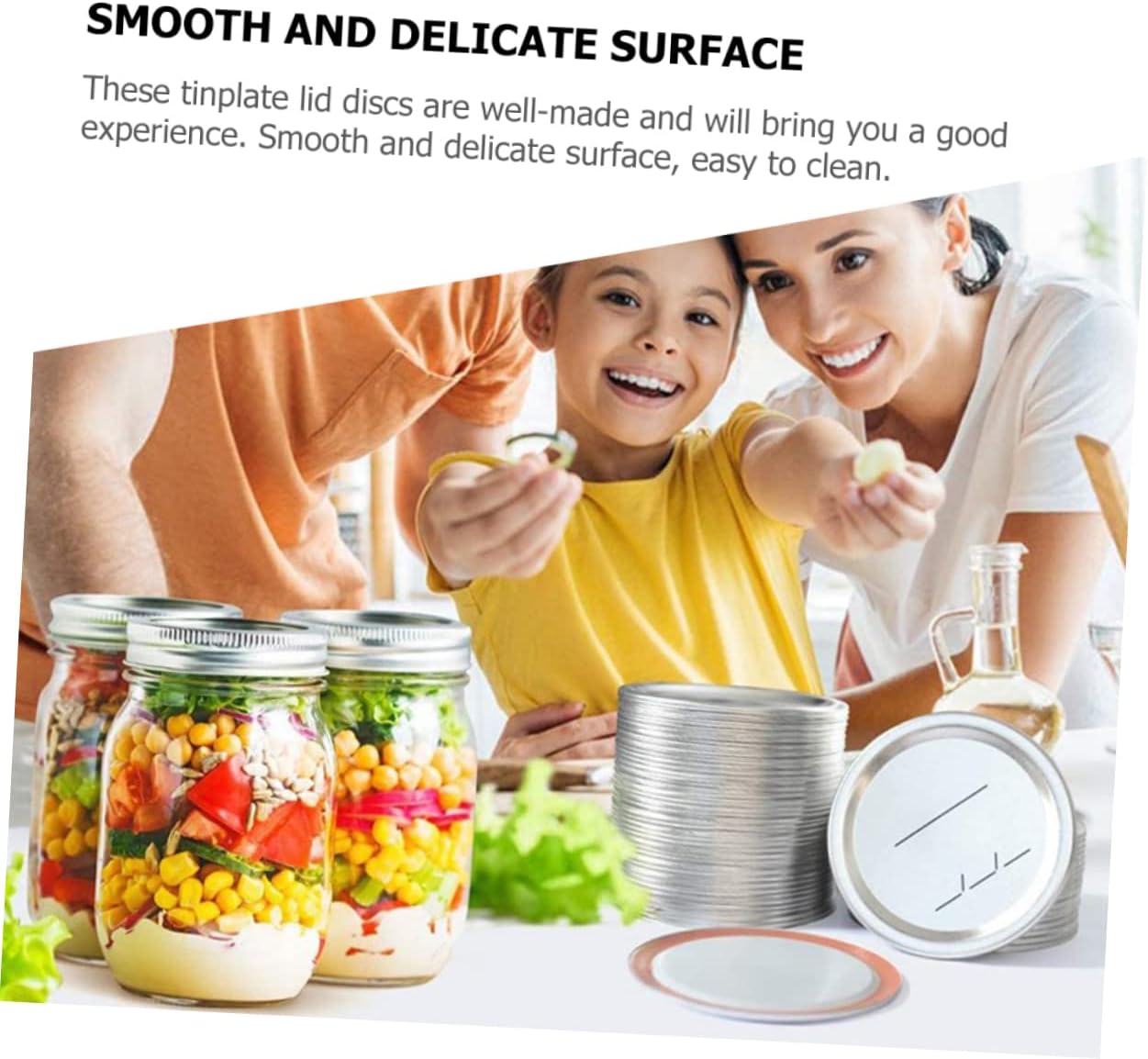 30 Mason Jar Lids Set Elegant Canning Covers for Your Mason Jars