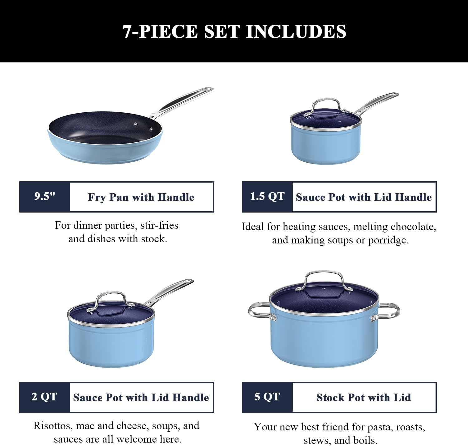 Perfectly Balanced Cookware Set from NuWave