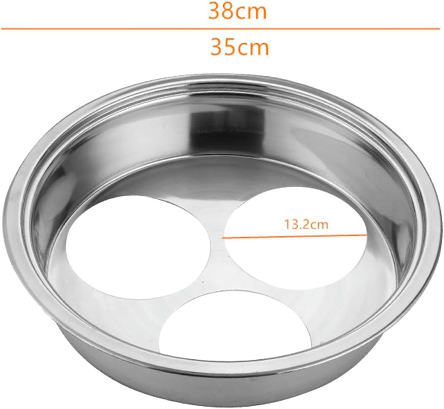AtreX 5-Hole Pasta Cooker - Durable Stock Pot for Home Cooking