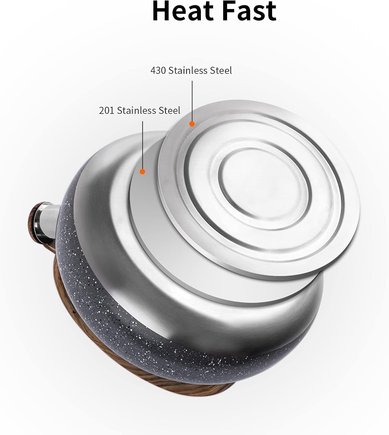Tiilan Stovetop Tea Kettle