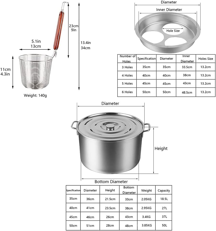 UNbit Stainless Steel Multipasta Pot Set
