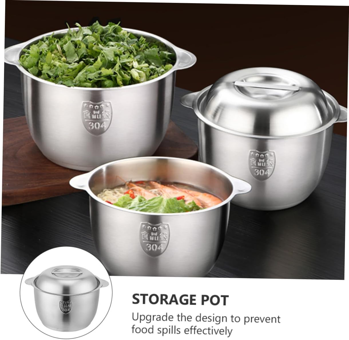 Rust-Resistant Vegetable Steamer Pot with Handles Safe and Professional Use