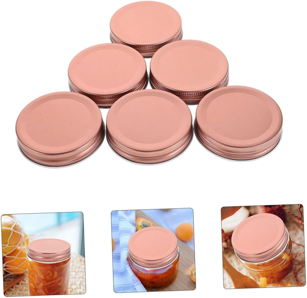 ZerodekoReusable Mason Jar lids 70mm Set of 24