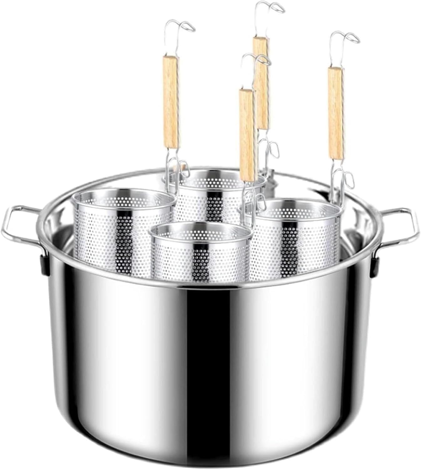 Stainless Steel Pasta Pot Set for Cooking