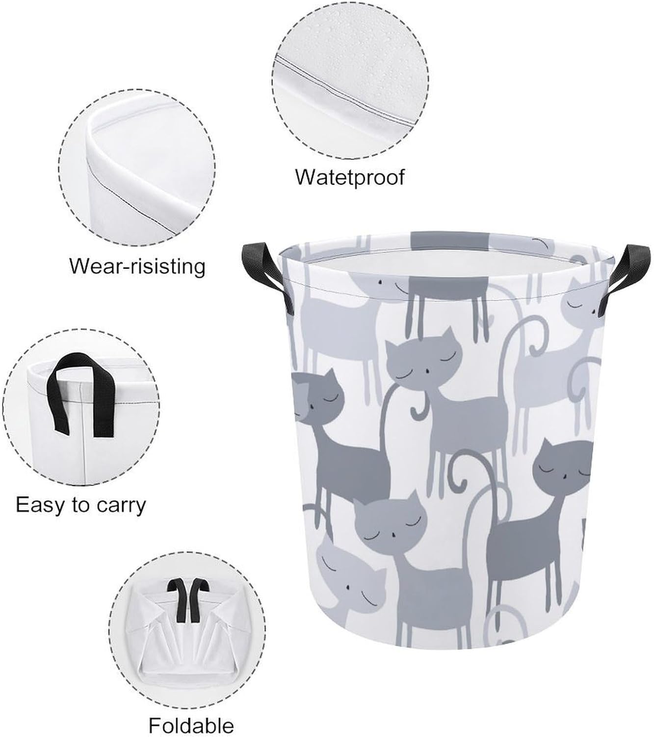 MEIKKO Cat Storage Basket
