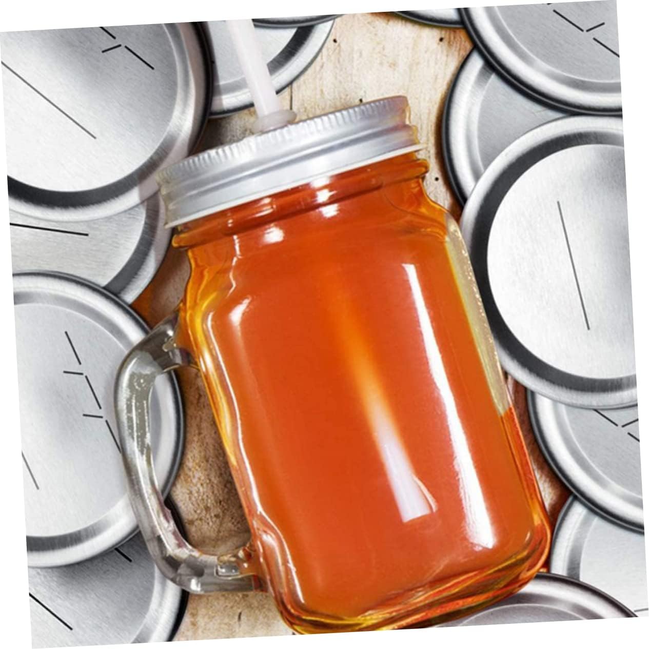 30 Mason Jar Lids Set Elegant Canning Covers for Your Mason Jars
