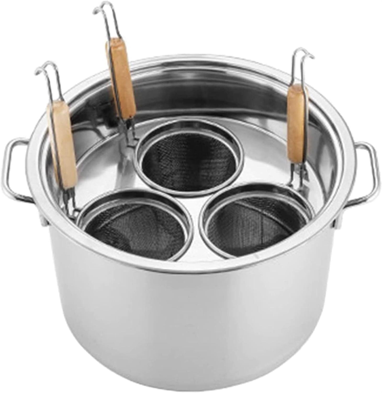 Versatile Pasta Cooker Set with Strainer Basket