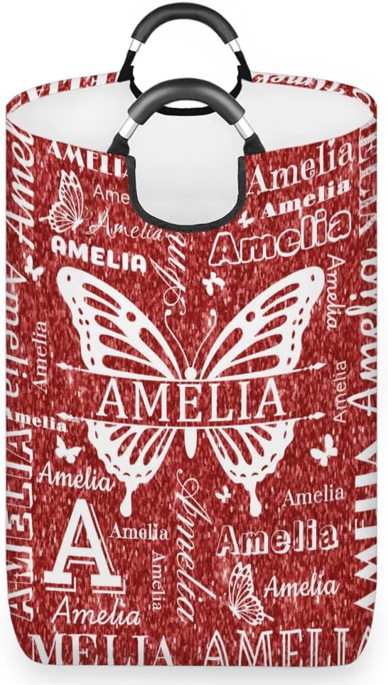 Stylish Ioracida Butterfly Laundry Hamper Bag