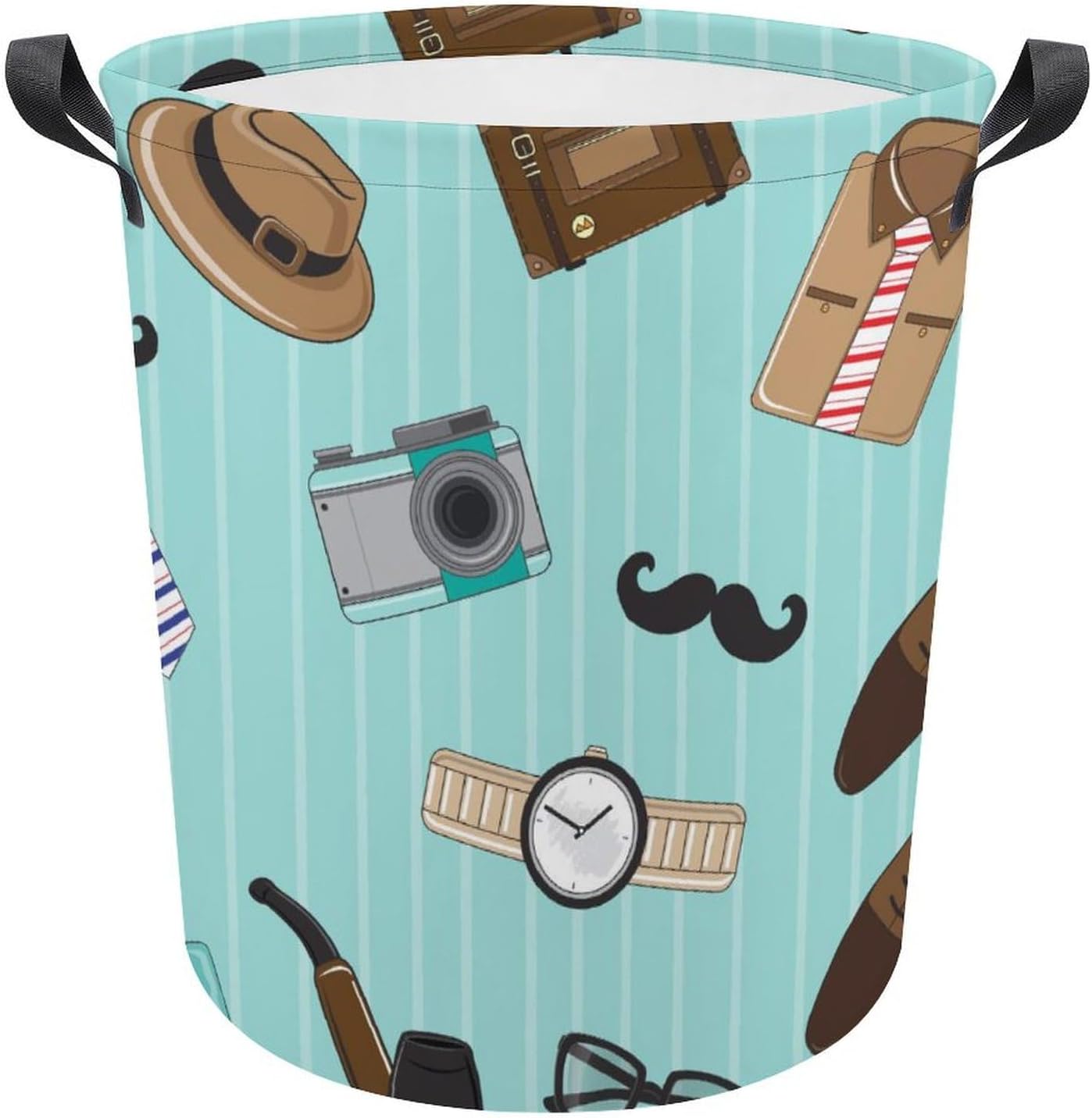 Durable Fathers Day Waterproof Mens Laundry Hamper