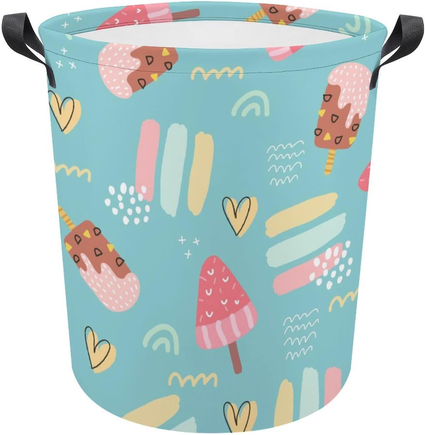 Summer Fun Ice Cream Laundry Hamper