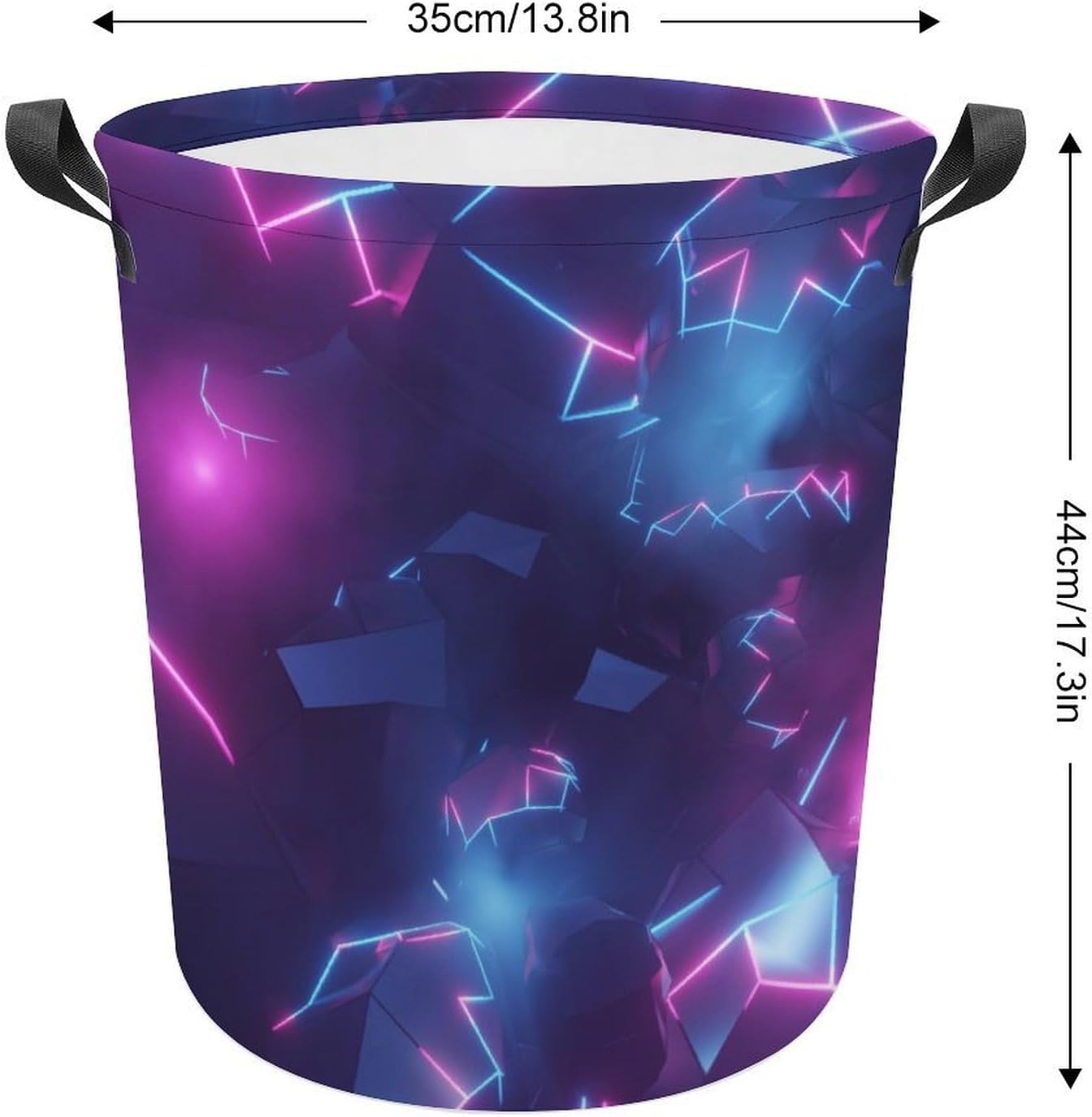 MEIKKO Retro video game laundry hamper with easy carry handles