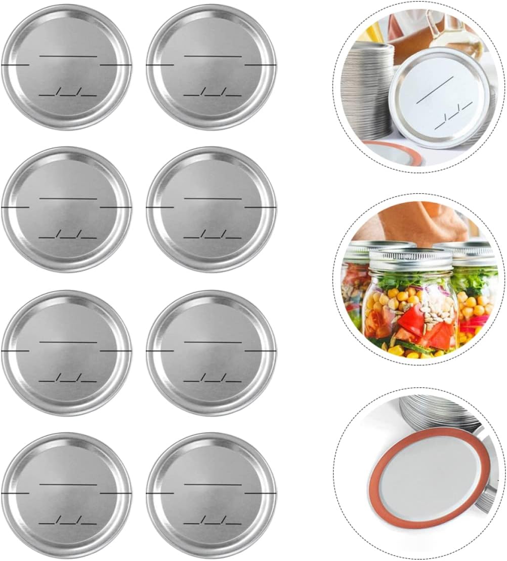 Sturdy Mason Jar Lids for Canning Home Use