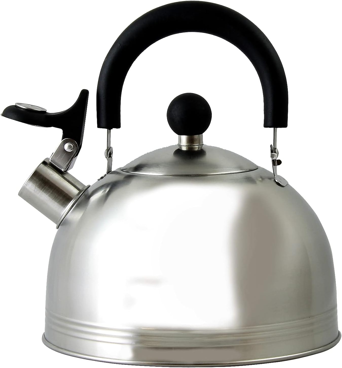 Mr Coffee Carterton Stainless Steel Tea Kettle with Whistle - 15 Quart