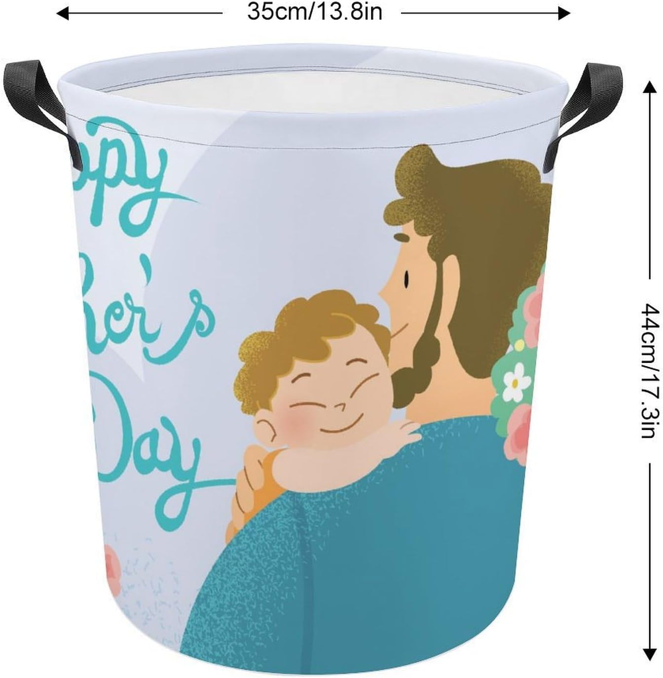 Happy Fathers Day Laundry Hamper