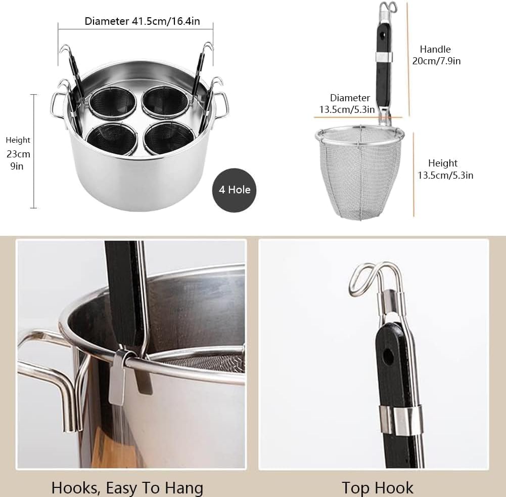 UNbit Stainless Steel Multi-Functional Pasta Cooker Set