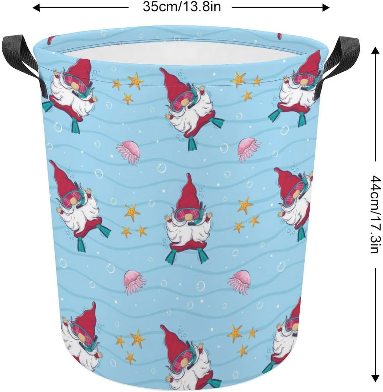 Cartoon Diving Laundry Basket