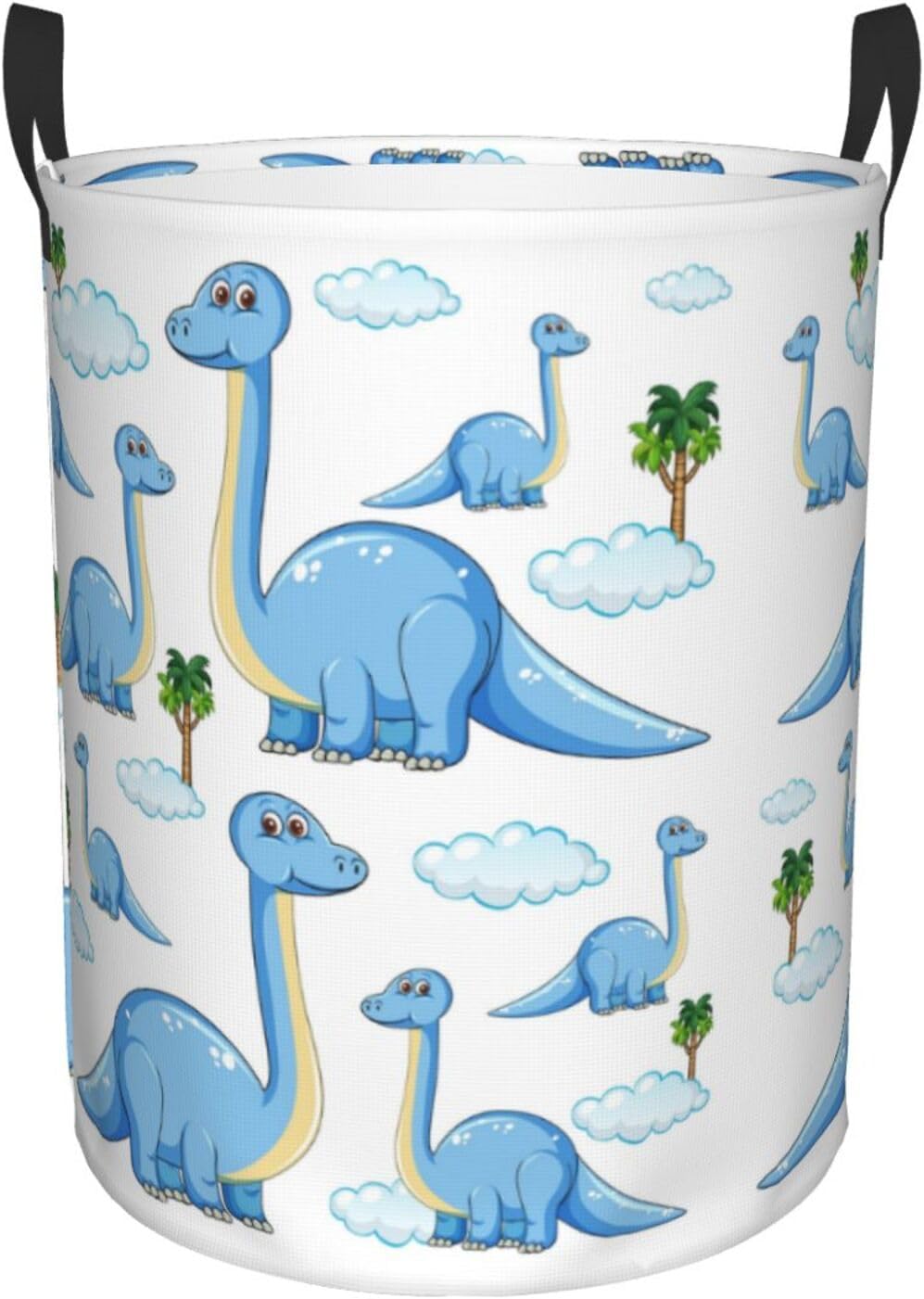 AFHYZY Dinosaur Laundry Hamper Folding Storage Basket with HandlesReusableWeatherproof for Bedroom