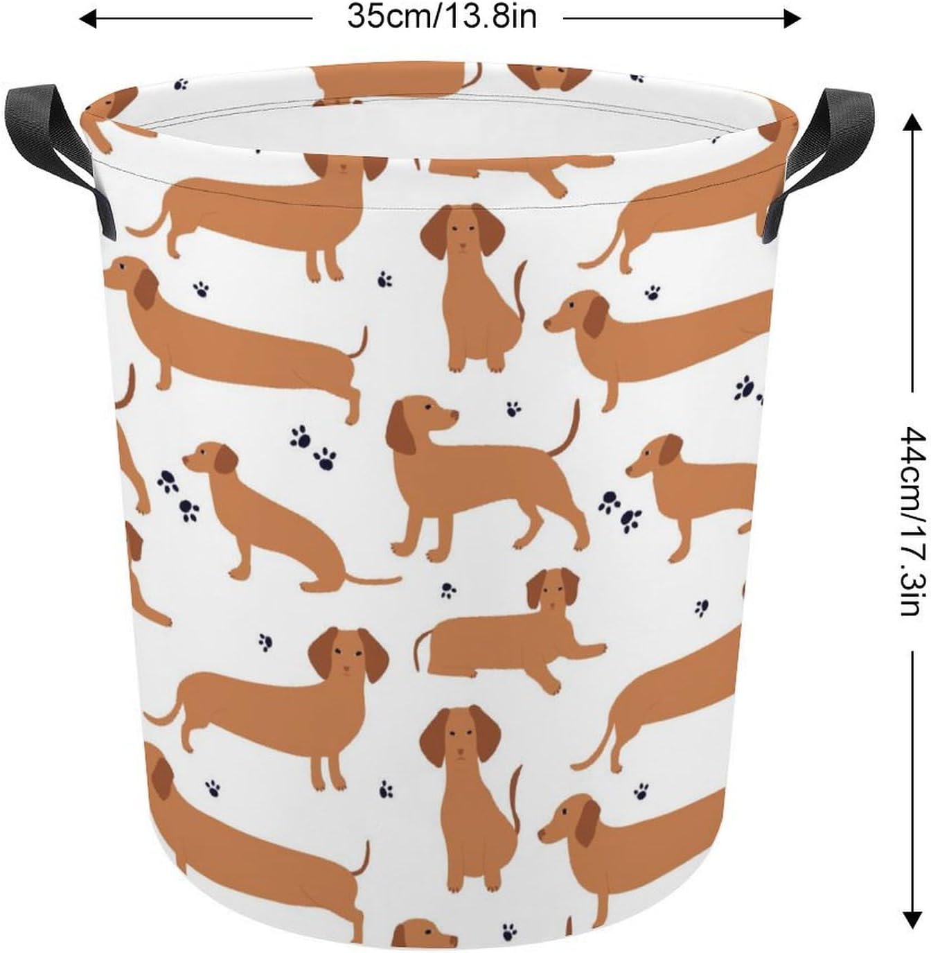 German Badger Waterproof Storage Basket for Kids Home