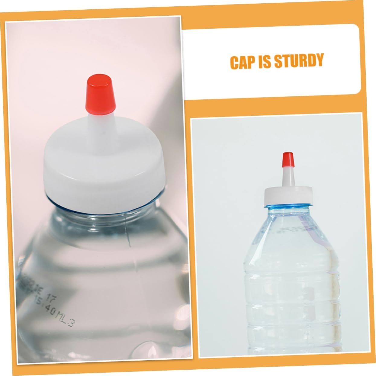 CIYODO Plastic Replacement Bottle Caps for Soda Squeeze Bottles
