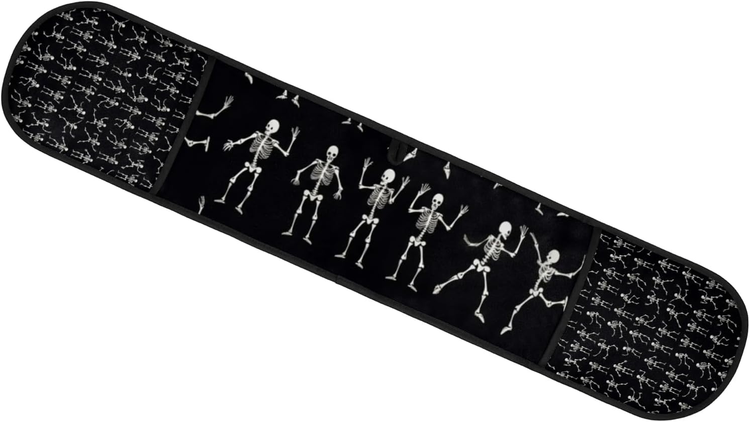 Double Oven Mitts Halloweenalloween Skull Heat-Resistant Oven Mitts