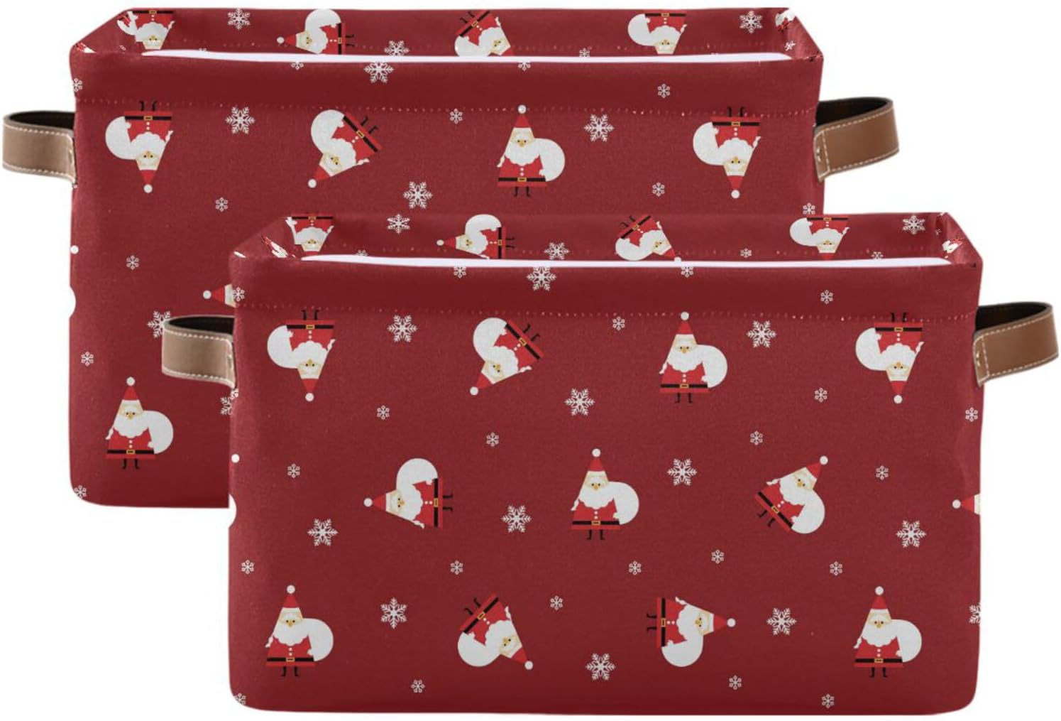 Christmas Santa Collapsible Storage Basket