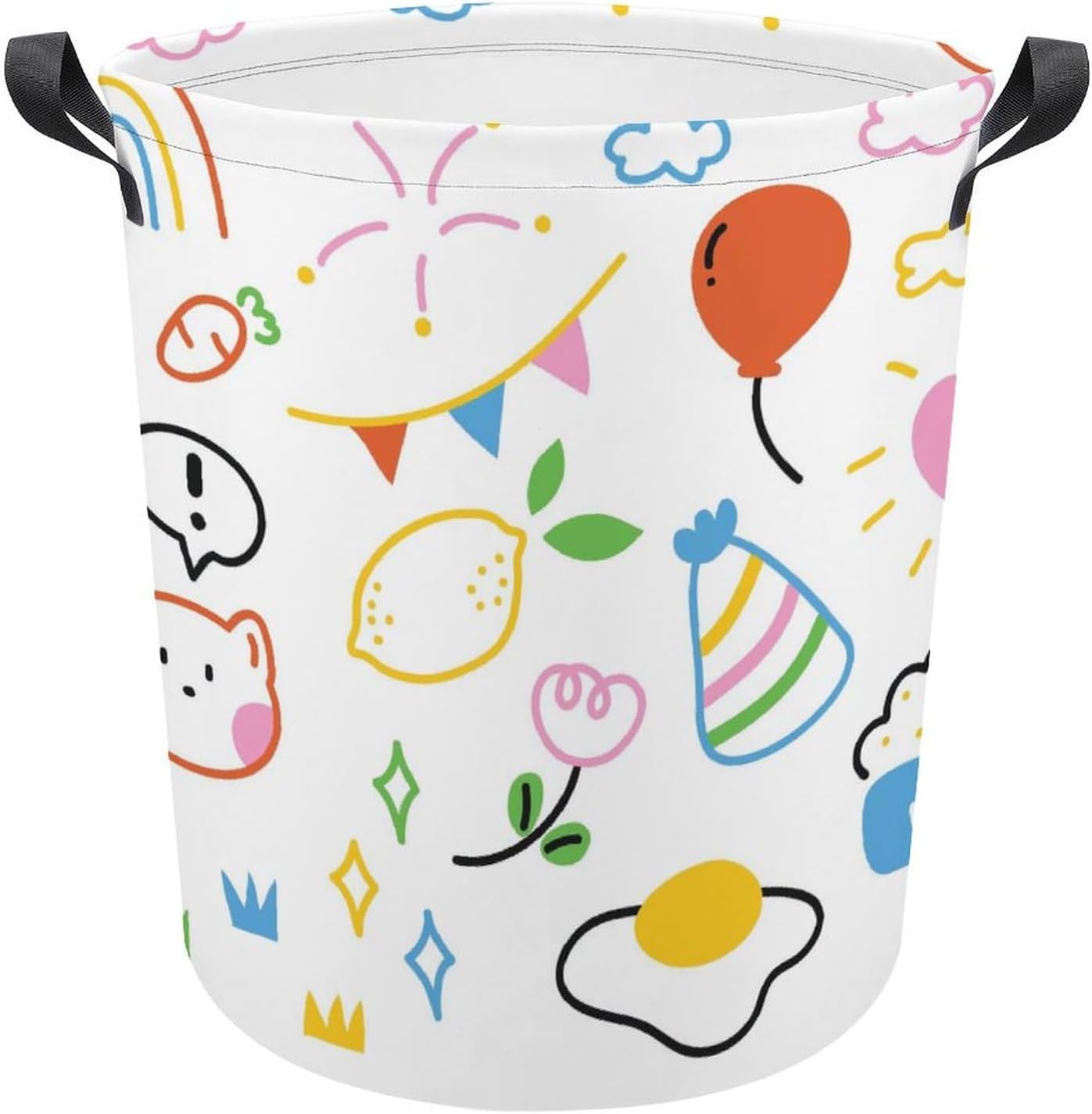 Cute Durable Animal Print Laundry Hamper