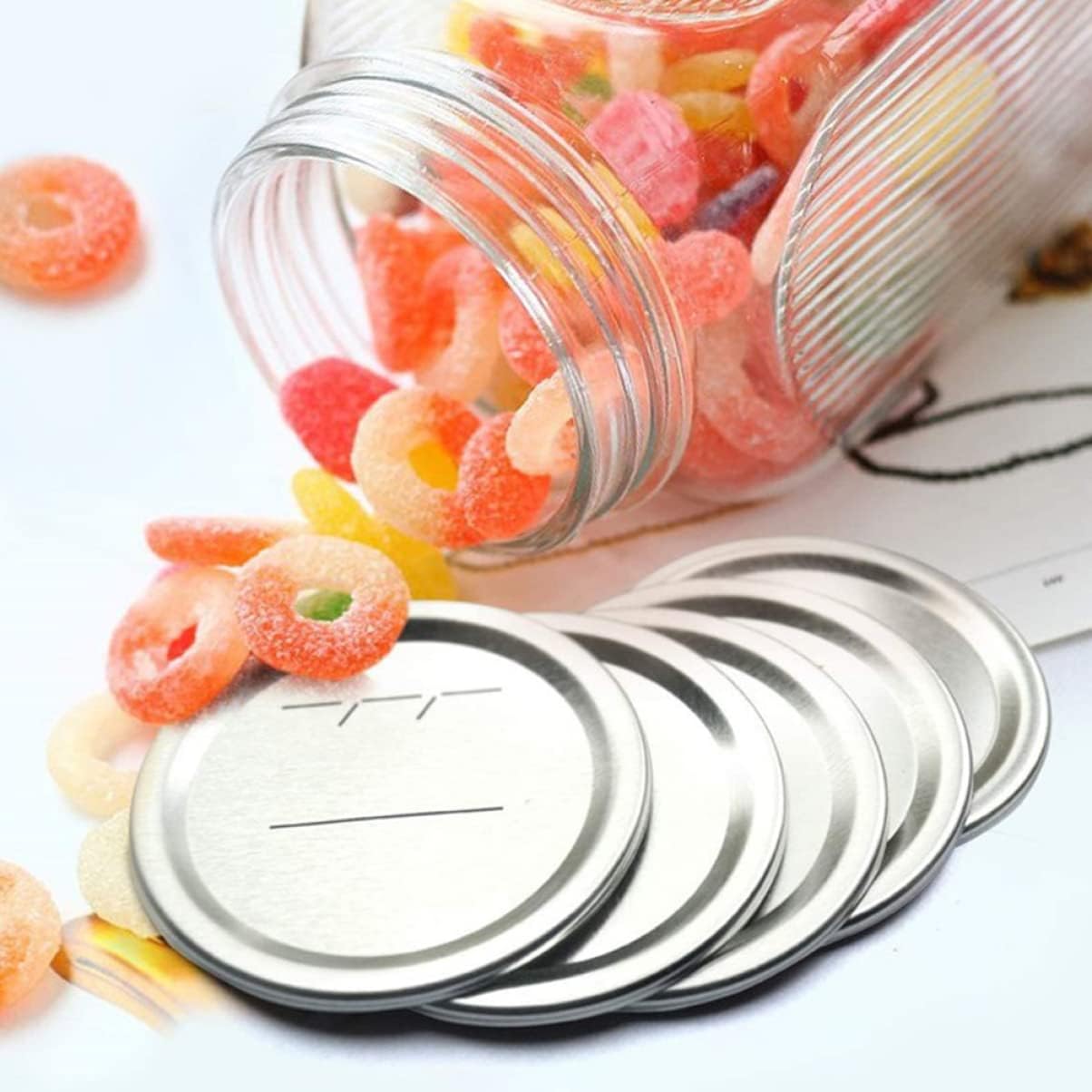 Sturdy Mason Jar Lids for Canning Home Use