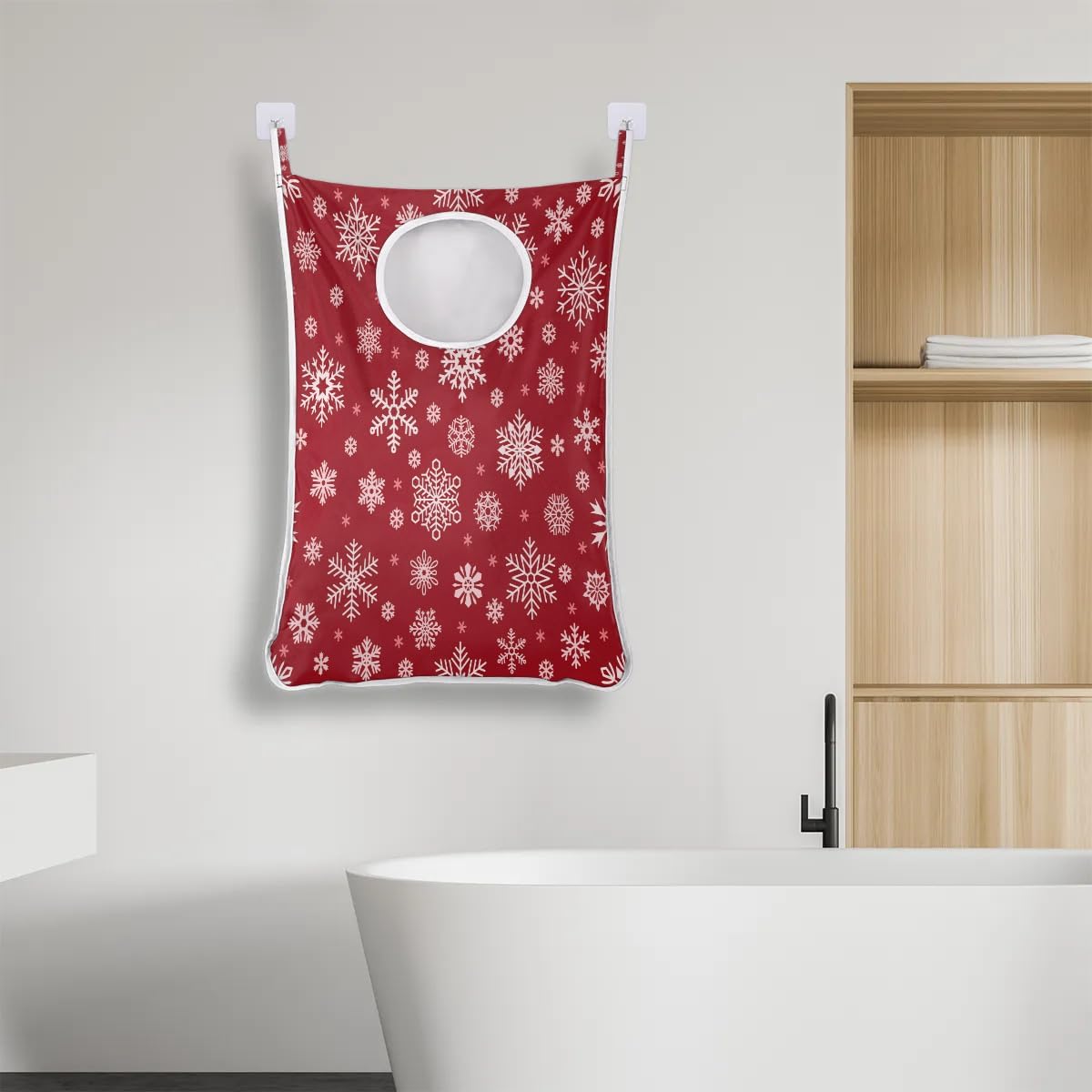 Rustic Wall Hanging Laundry Hamper