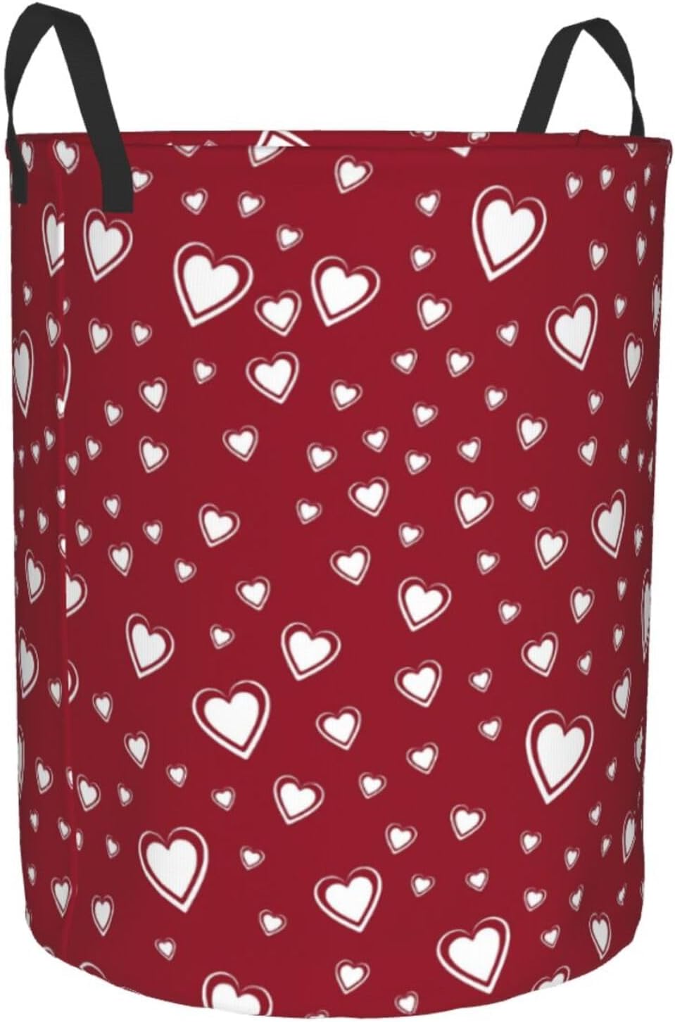 Collapsible Laundry Hamper with Handles for Home Storage