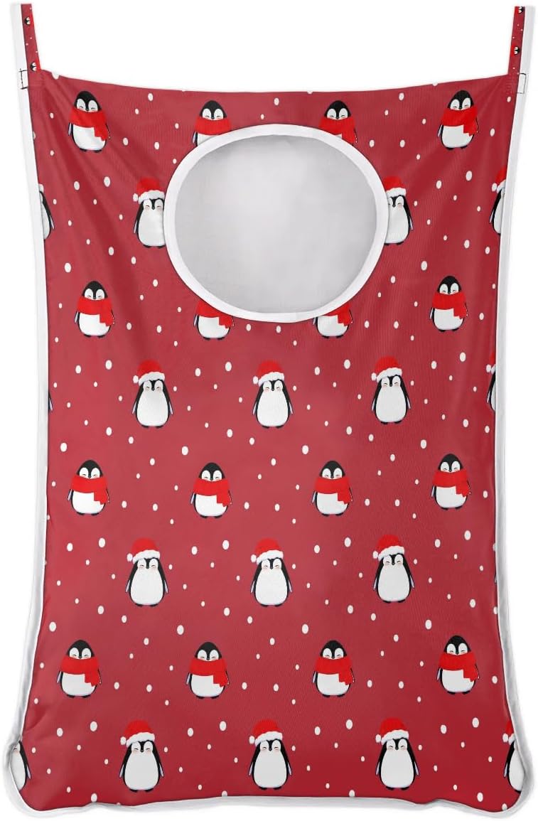 Hanging Penguin Laundry Hamper