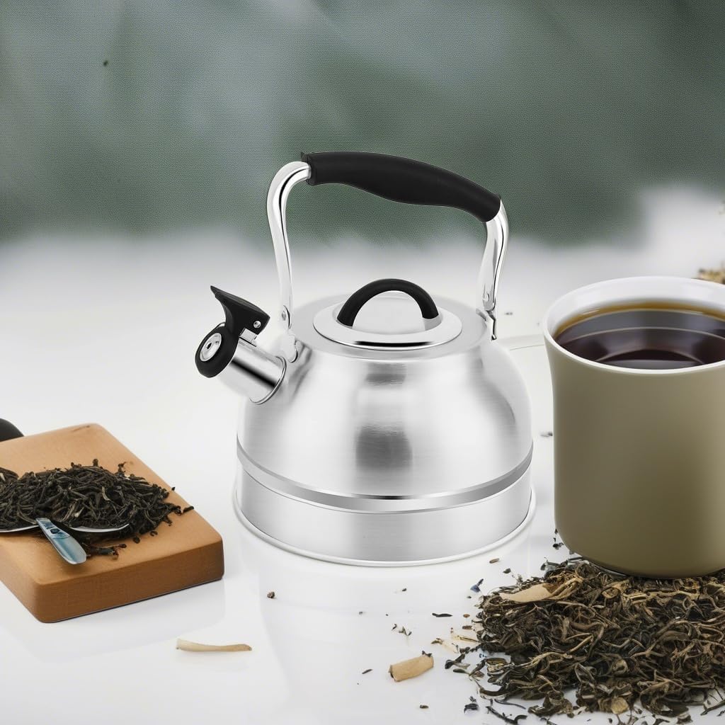 Rorence 3 Quart Stainless Steel Tea Kettle by Home Kitchen